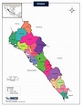 Mapa del Estado de Sinaloa con Municipios >> Mapas para Descargar e ...
