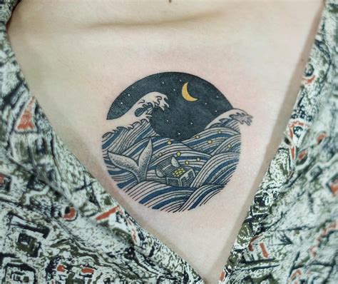 90 Remarkable Wave Tattoo Designs The Best Depiction Of The Ocean