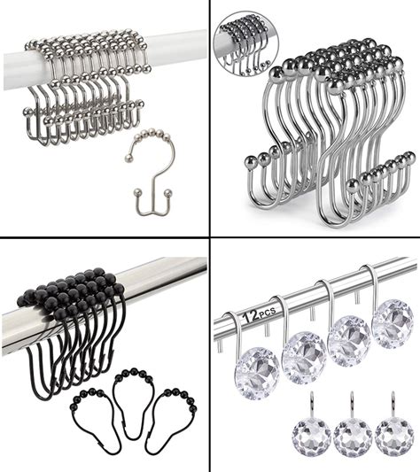 15 Best Shower Curtain Hooks You Can Buy In 2024 Momjunction