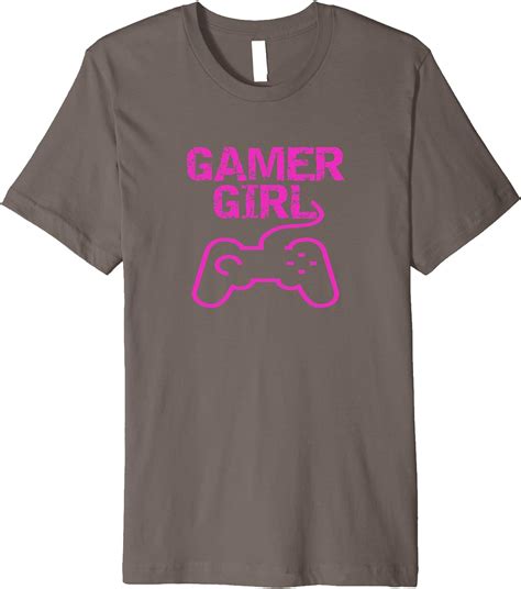 Gamer Girl Video Gaming Funny Novelty Fashion Girls T Shirt