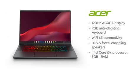 Acer Unveils The Worlds First Gaming Chromebook