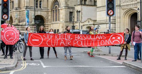 Air Pollution Protesters Bring Bristol Traffic To A Standstill Again