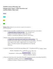 Ch Sg Fluid Lytes Acid Base Pdf Nurs Advanced Physiology And