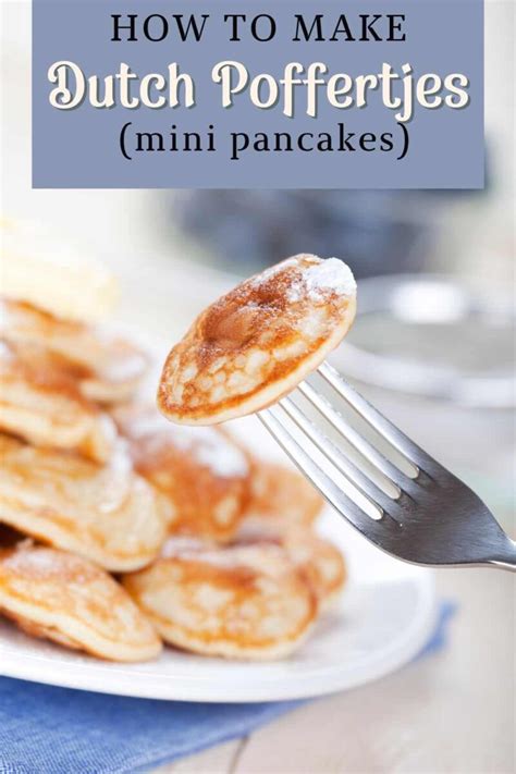 Mini Dutch Pancakes Poffertjes Recipe