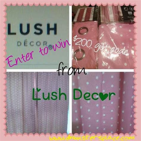 Buy now, pay later options: WamBam's Corner: Lush Decor $200GC Giveaway!!