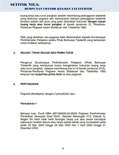 Need to translate tata tertib from indonesian? Contoh Surat Rasmi Amaran Kepada Pekerja - Amber Ar