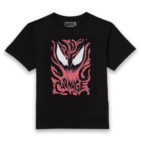 Venom Carnage Mens T Shirt Black Clothing Zavvi Uk