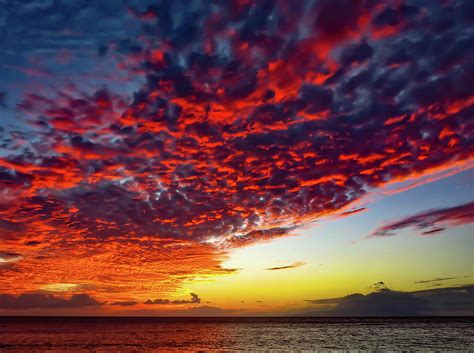 Fire Sky Photograph By Sherry Ringer