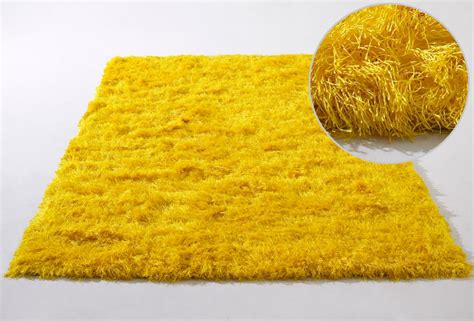 Mackinaw Yellow Shag Rug From The Shag Rugs Collection At Modern Area Rugs