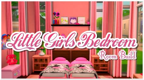 Little Girls Room Room Build Speed Build The Sims 4 Youtube