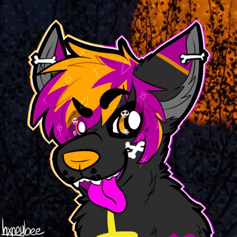 Halloween Emo Dog Adopt Icon By Hxneybee Fur Affinity Dot Net