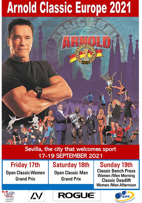 Arnold Classic 2021 Call For Nominations European Powerlifting