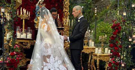 Kourtney Kardashian Shares Inspiration Behind Dolce And Gabbana Wedding Dress