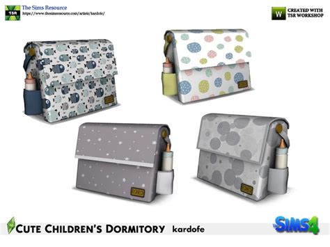 Sims 4 Cc Diaper Bag 25 Designs Maxis Match