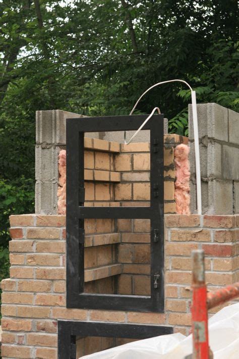 How To Build A Brick Smoker Brick Smoker Brick Bbq Smoker Plans
