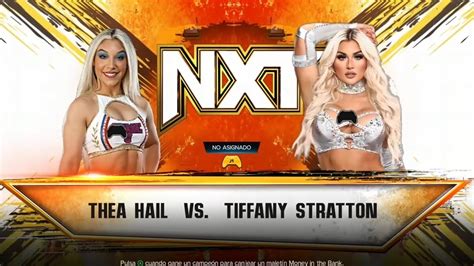 Wwe K Thea Hail Vs Tiffany Stratton At Nxt Wwe K Wwe Youtube