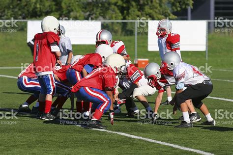 Kids Playing American Football Our Leisure Collection Is Part Of A