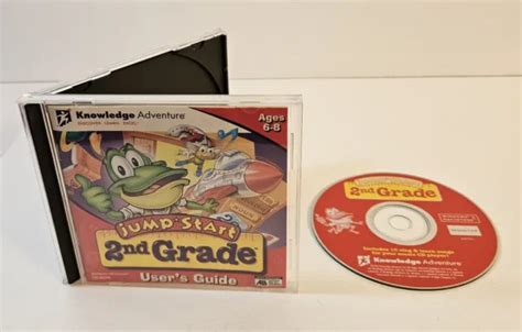 Jumpstart 2nd Grade Windows Mac Pc Cd Rom 1996 Windows Mac Kids