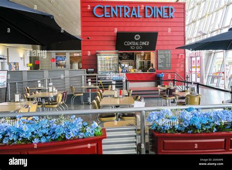 Central Diner In Terminal Four At Jfk International Airport Nyc Usa