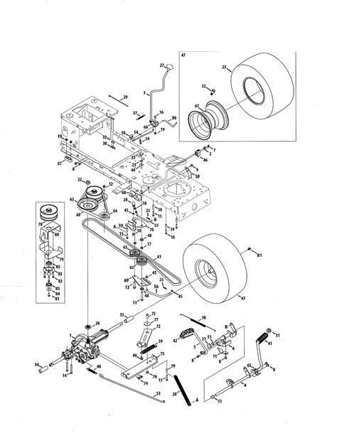 Craftsman Mower Drive Belt Diagram