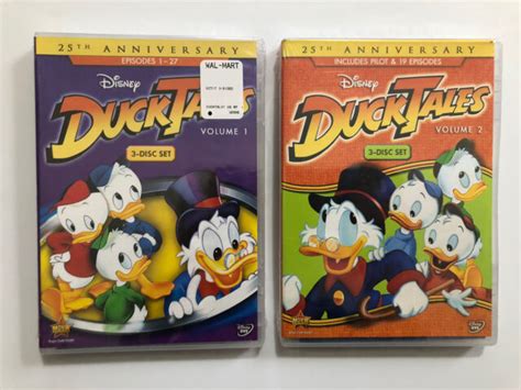Disney Ducktales Volume 1 And 2 Dvd 6 Disc Set Sealed 46 Episodes