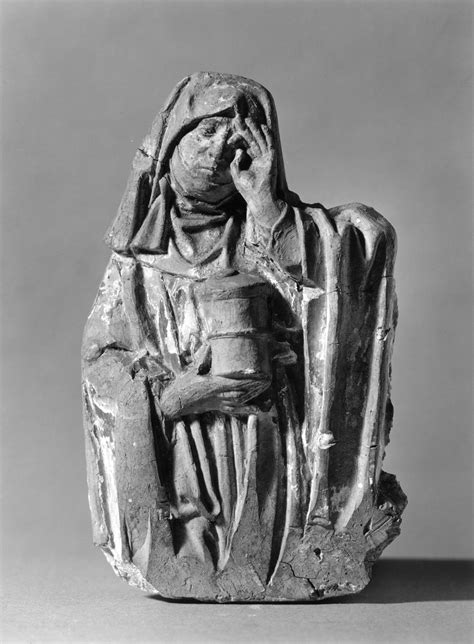 Magdalena Half Length Statue Of The Weeping Magdalen Anònim Sxv