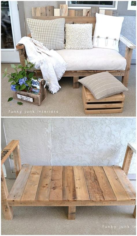 27 Diy Pallet Sofa Plans Step By Step Instructions Diy And Crafts