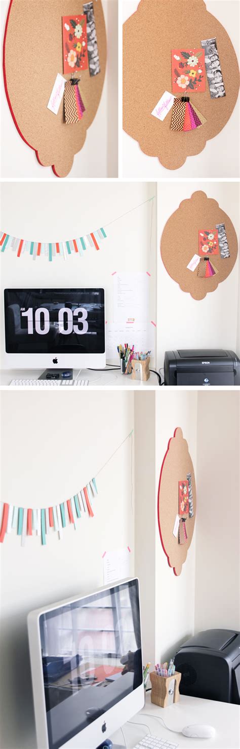 Diy A Pinboard For Your Workspace