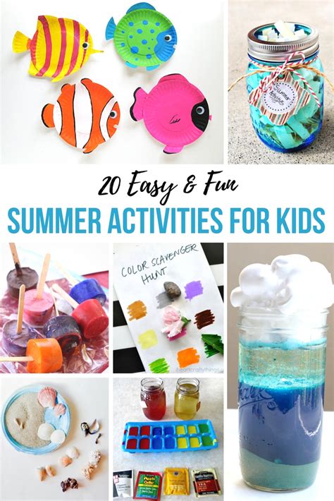 Easy And Fun Summer Activities For Kids Laptrinhx