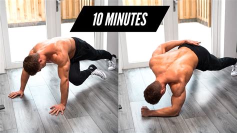 Intense 10 Minute Plank Workout Follow Along Youtube