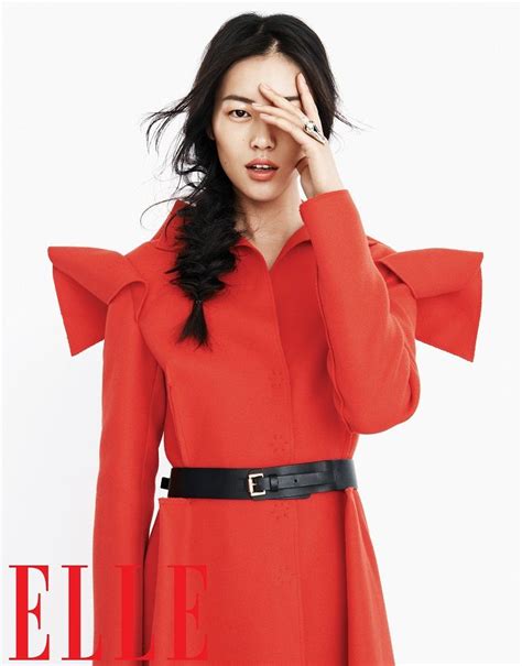 Liu Wen Model6 Liu Wen Models Fall Looks For Elle Chinas September