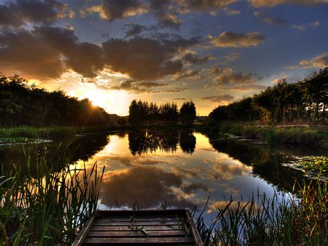 Indian Summer Sunset | Explore #15 on 10-09-09 Red Lane Pond… | Flickr