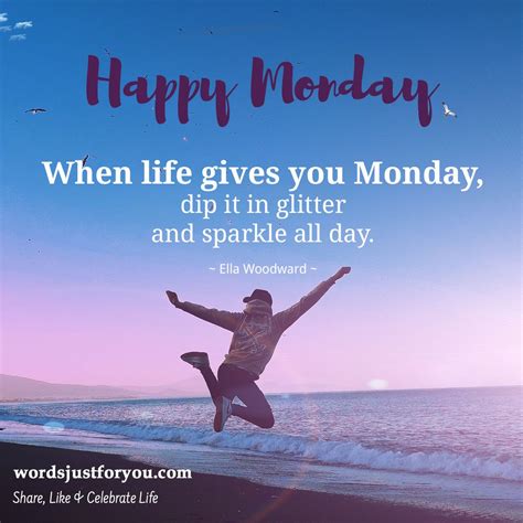 Happy Monday Quote Happy Monday Quotes Monday Quotes Happy Monday