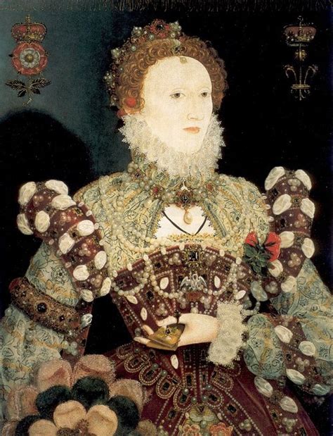 Queen Elizabeth I Of England By Nicholas Hilliard