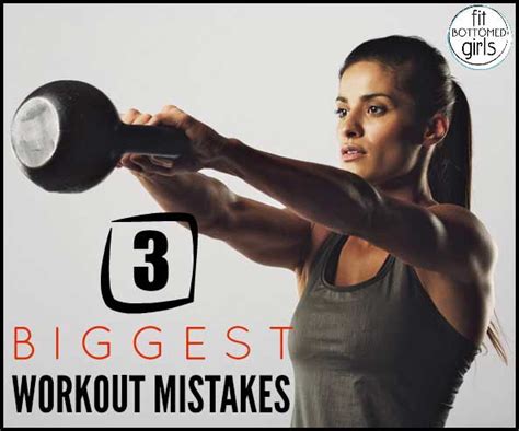 3 Biggest Workout Mistakes And How To Fix Them