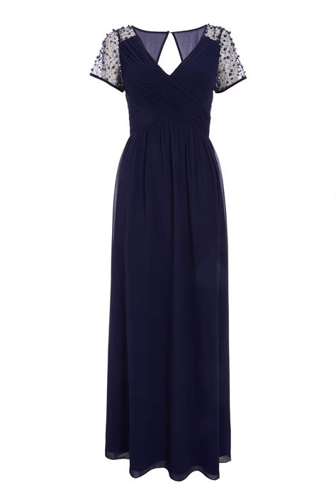 Buy Quiz Wrap Embellished Maxi Dress From The Next Uk Online Shop