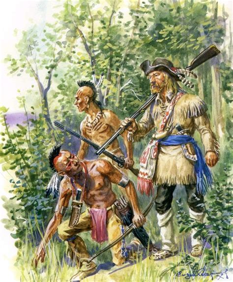 The American Frontier Of The Late 1700s Eastern Woodlands Indians