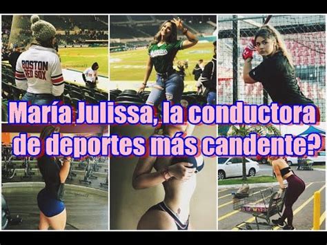 La Conductora Latina De Deportes Mas Sexy Conocela Y Opina Te Sorprenderas Maria Julissa