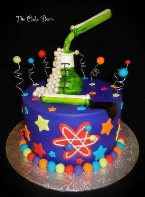 Pin Von Mariam Beck Auf Science Birthday Party Wissenschaftsparty Geburtstag Kuchen
