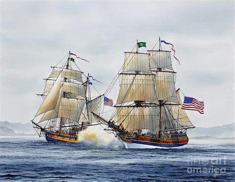 Battle Sail Painting By James Williamson Pixels