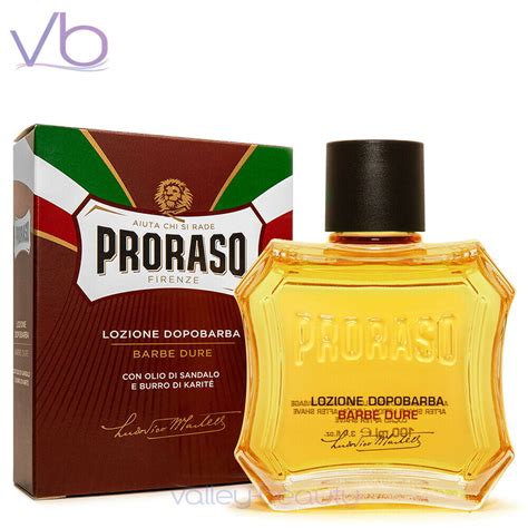 Proraso Red After Shave Lotion Sandalwood And Shea Butter 100ml New