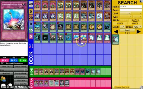 Ora la lista dei suggerimenti sulle carte da aggiungere: Jinzo Deck List - YouTube