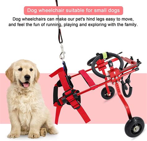 Adjustable Dog Wheelchair For Back Legspetdoggie Doggy Wheelchairs