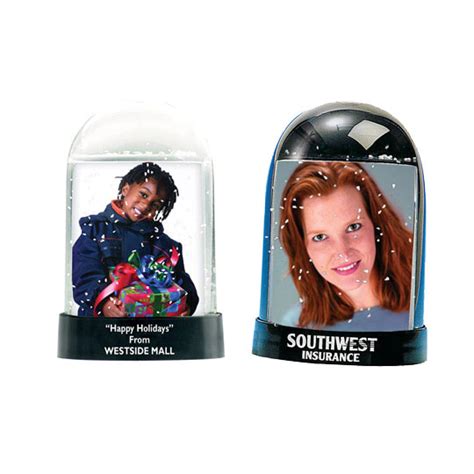 Promotional Snow Globe With Photo Insert
