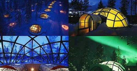 Glass Igloo In Finland To See The Northern Lights Future