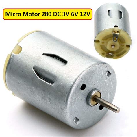 Small Micro Motor 280 Dc 3v 6v 12v For Rc Toy Car Boat Electric Motor