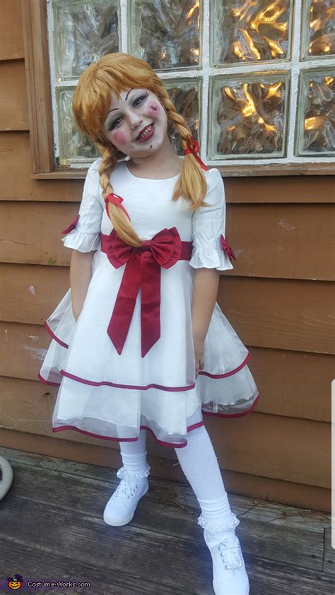 Annabelle Girls Halloween Costume Photo 23