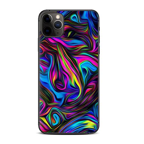 Skin For Iphone 11 Pro Skins Decal Vinyl Wrap Stickers Cover Neon