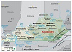 Kentucky Maps & Facts - Weltatlas