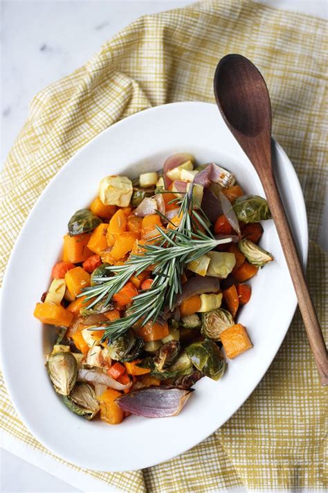 Rosemary Roasted Vegetables Dietitian Debbie Dishes